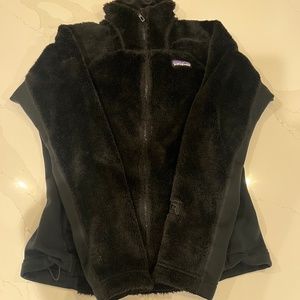 Patagonia Black zip up fleece